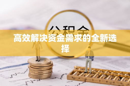 圣方济各堂区高效解决资金需求的全新选择
