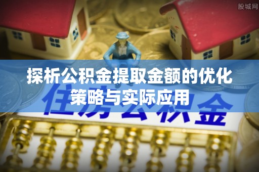 圣方济各堂区探析公积金提取金额的优化策略与实际应用